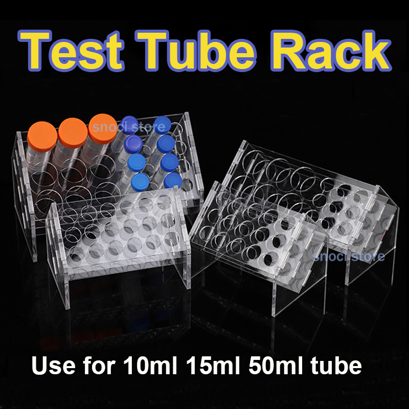 Centrifuge Tube Rack - Slant Rack Acrylic Test Tube Holder