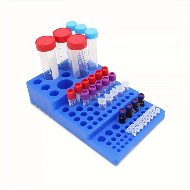 Centrifuge Tube Rack - 【xxx】Multifunctional Centrifuge Tube Rack 0.2/0.5/1.5/2/5/10/15/50ml Stepped