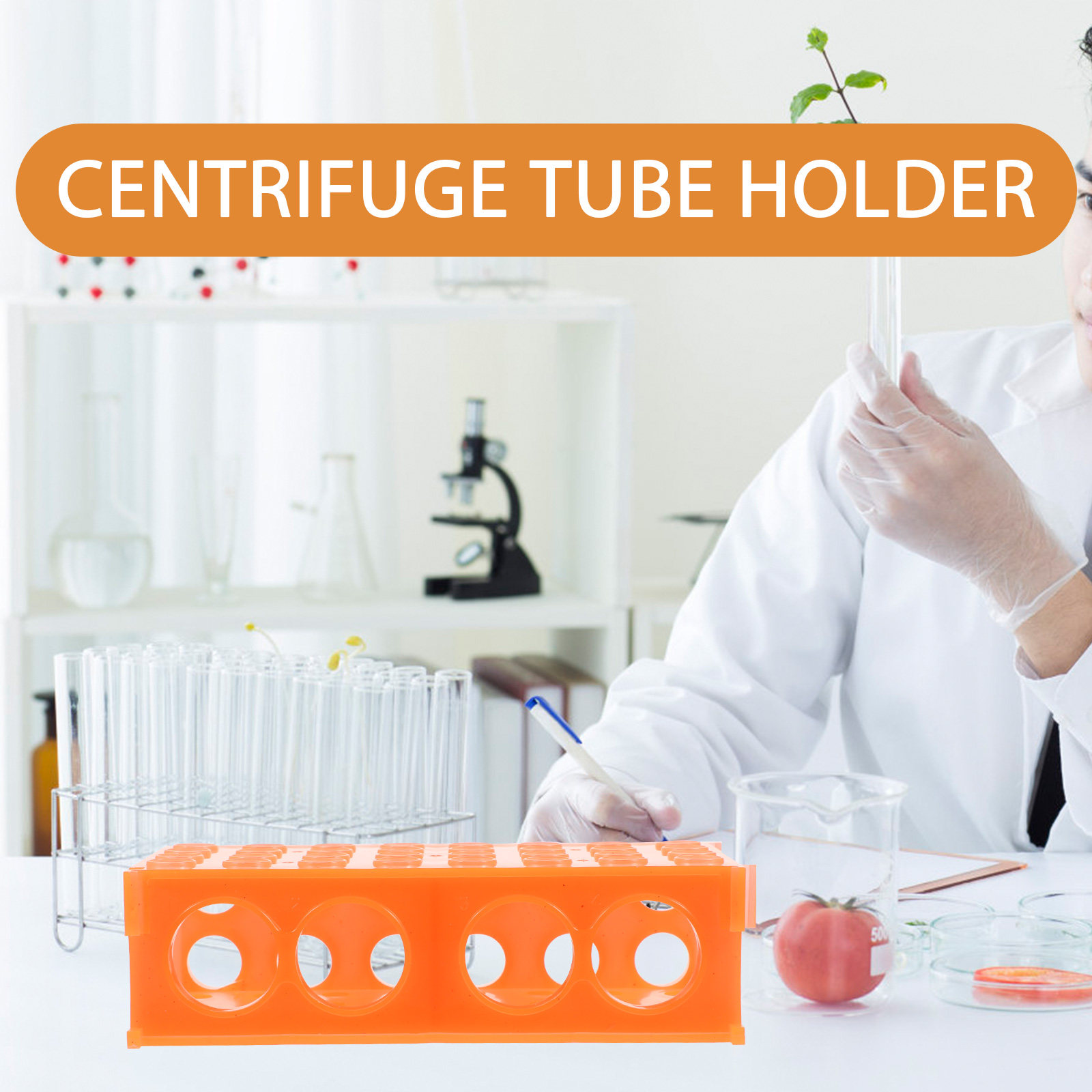 2Pcs Premium Thickened Plastic - Centrifuge Tube Rack 评论和价格