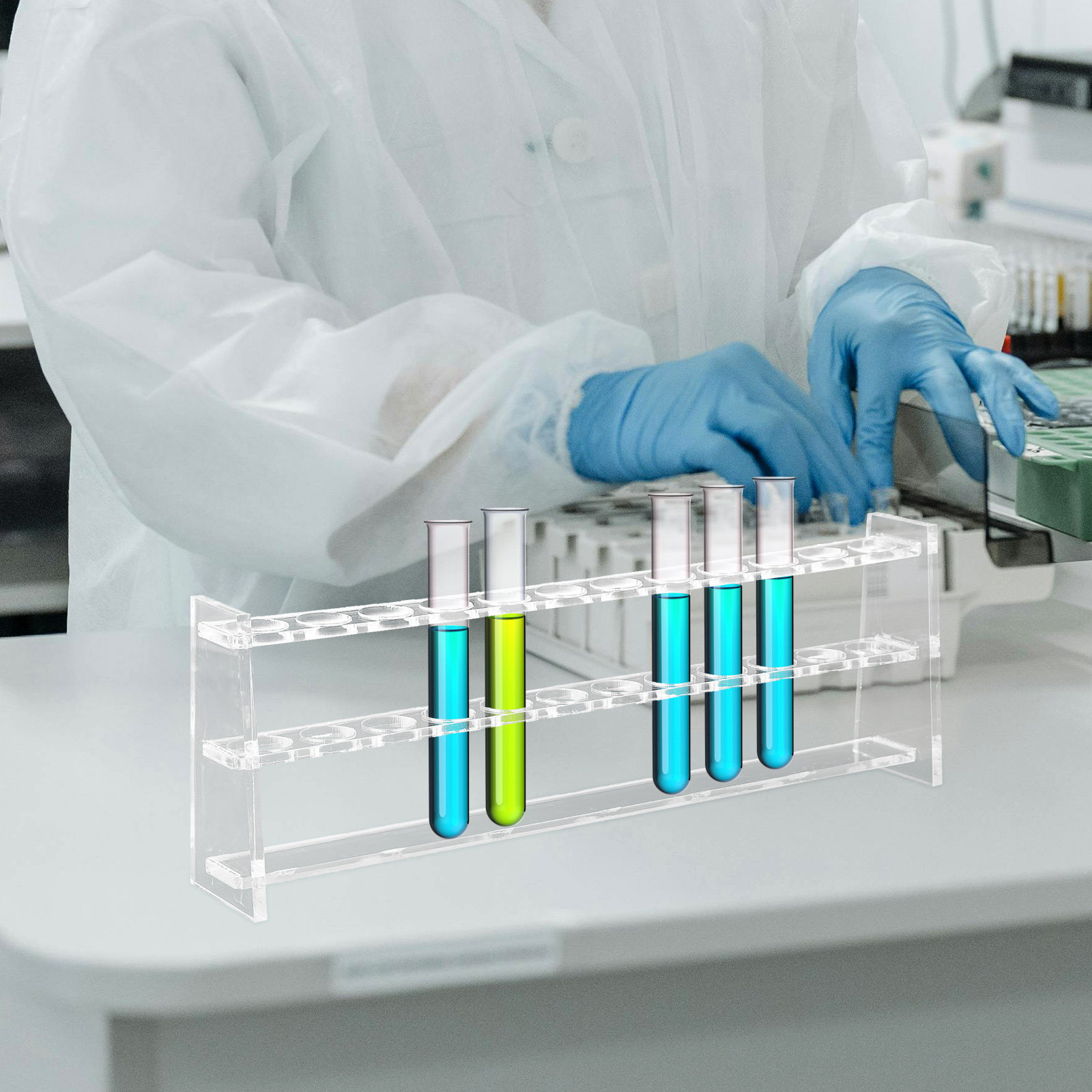 12 Holes Test Tube Rack Acryli - Centrifuge Tube Rack 评论和价格