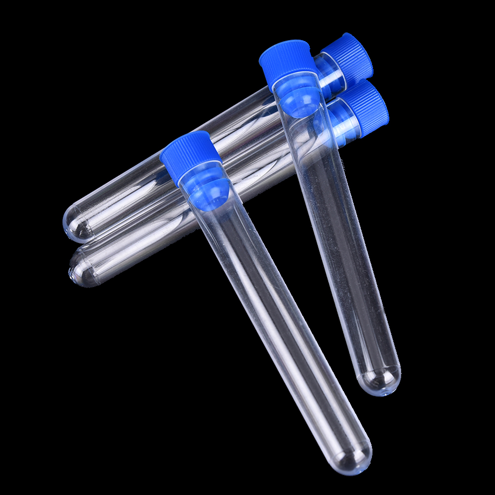 10pcs Clear Plastic Test Tubes - Centrifuge Tube Rack 评论和价格