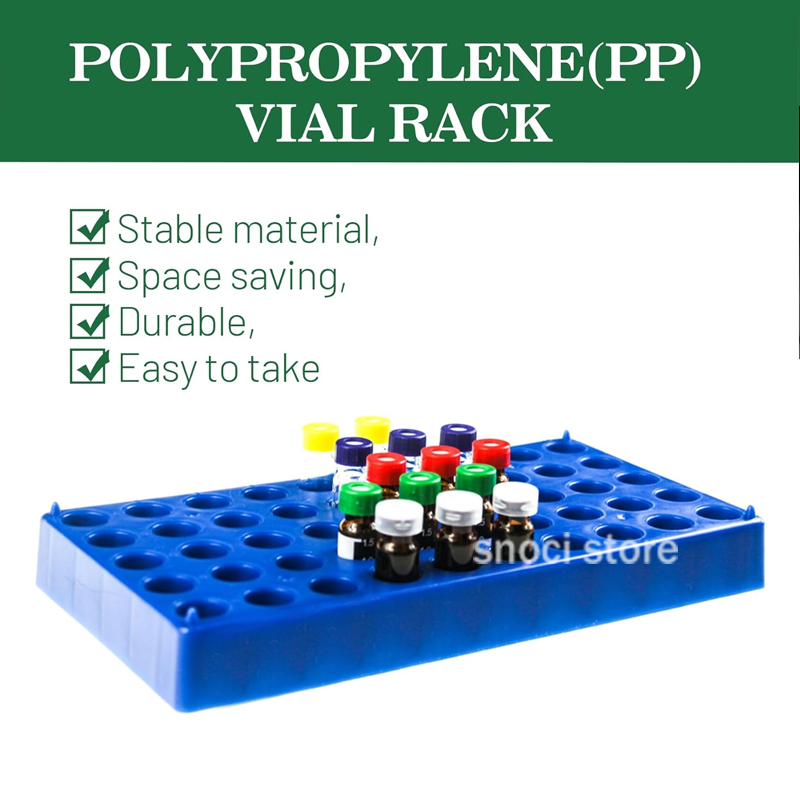 Plastic Vial Rack 50 Holds Sui - Centrifuge Tube Rack 评论和价格